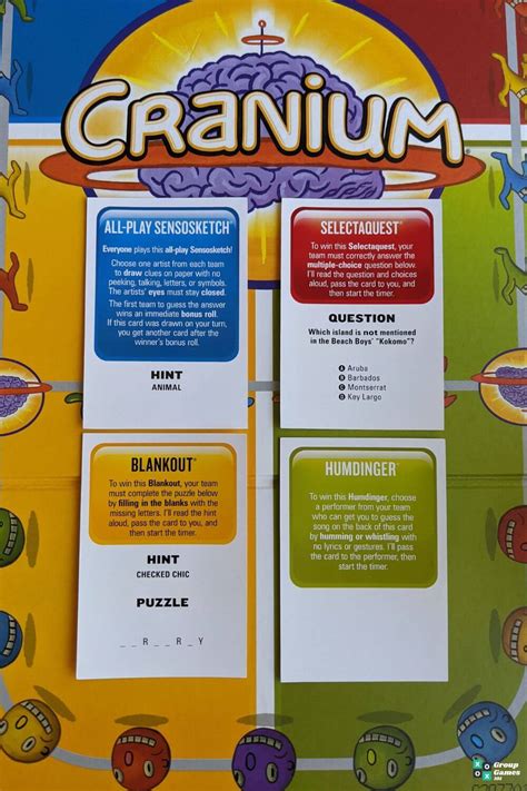 cranium cards